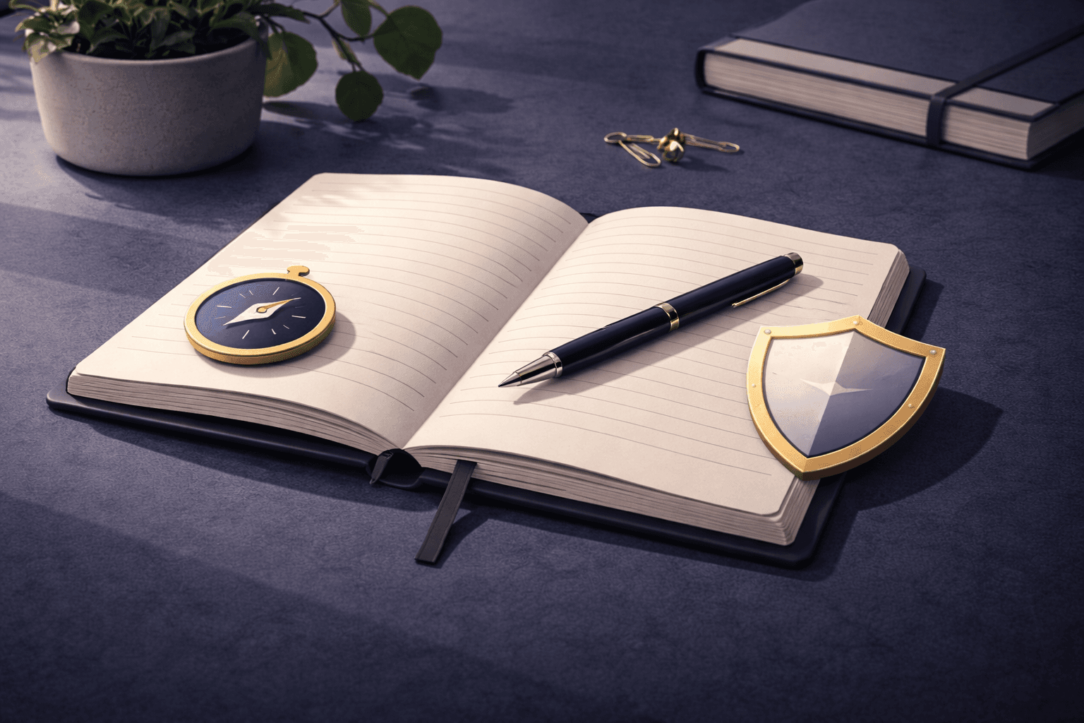 Exercício: diário estoico de resiliência para empreendedores