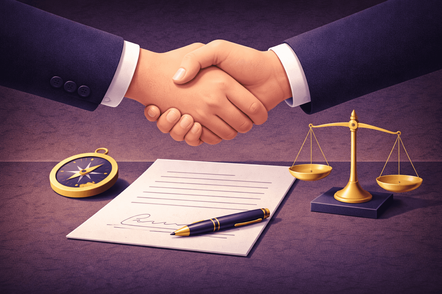 Como negociar contratos mantendo a virtude estoica