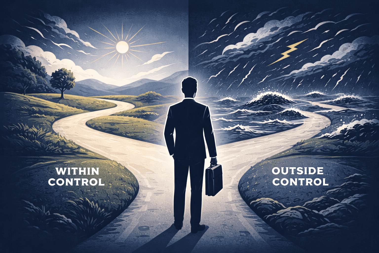 Dicotomia do controle no negócio: o que você realmente pode controlar